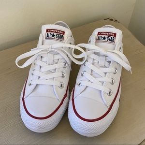 White Converse NWB